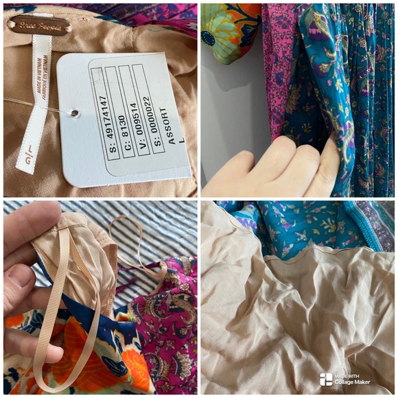 Free People Green What You Want Maxi Dress Size L (oversized) - Picture 12 of 15